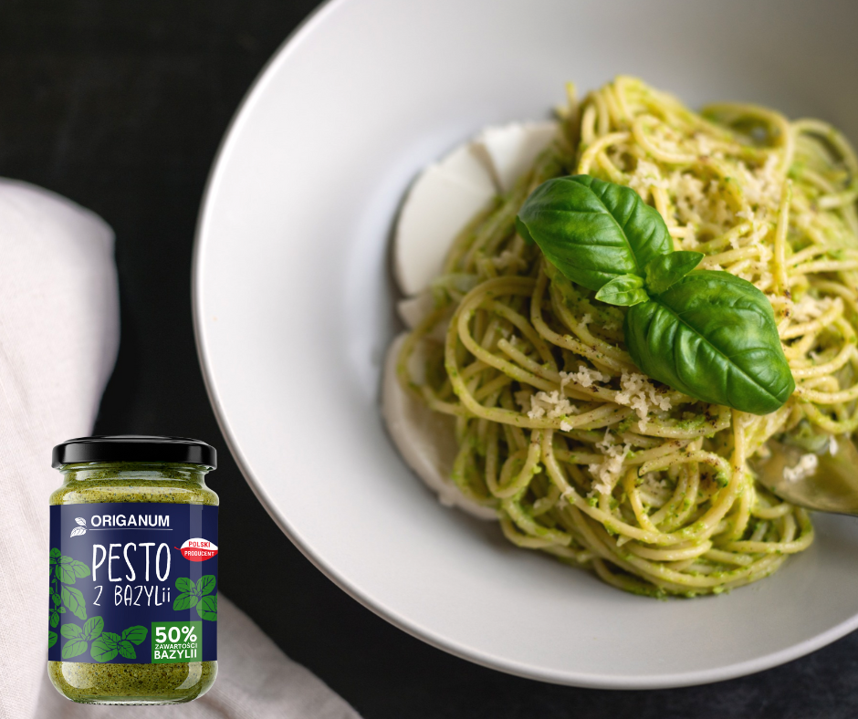 Aromatycznie bazyliowe pesto w słoiczku