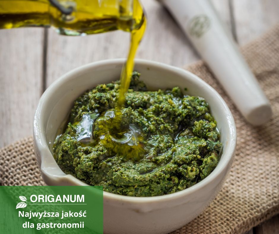 Pesto z bazylii Origanum – najwyższa jakość dla gastronomii